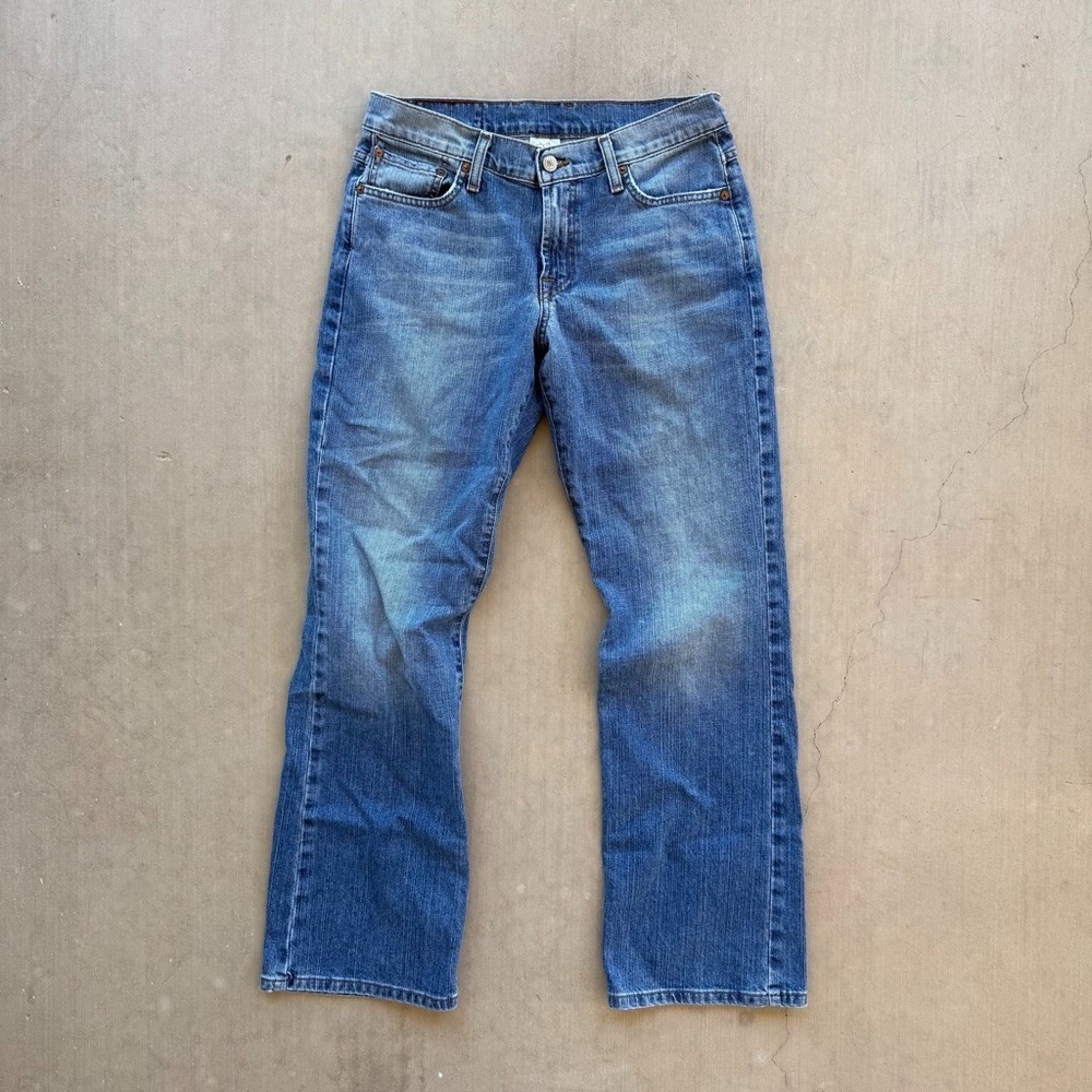 Lucky Brand Dungarees Jeans Womens‎ 8/29 Rider Fit Bootcut Y2K Stretch Denim
